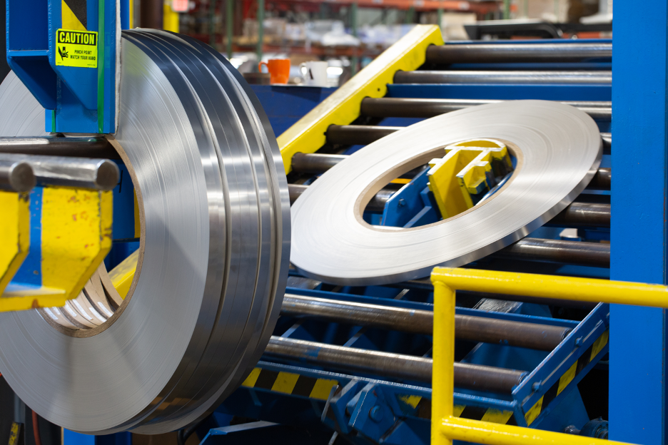 Stainless Steel Slitting in Seattle Washington